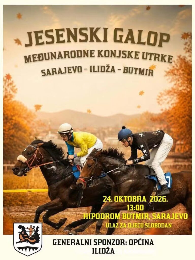 Jesenji galop na Hipodromu Butmir